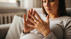 Bà bầu đang băn khoăn về việc sơn móng tay gel và chăm sóc bản thân trong thai kỳ