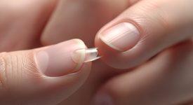 Hình ảnh móng tay bị bật ra nhưng đang có dấu hiệu mọc lại, thể hiện hy vọng phục hồi và tái tạo.