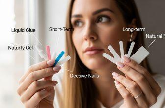 Phụ nữ chọn keo dán móng giả phù hợp với mục đích sử dụng và tình trạng móng thật.