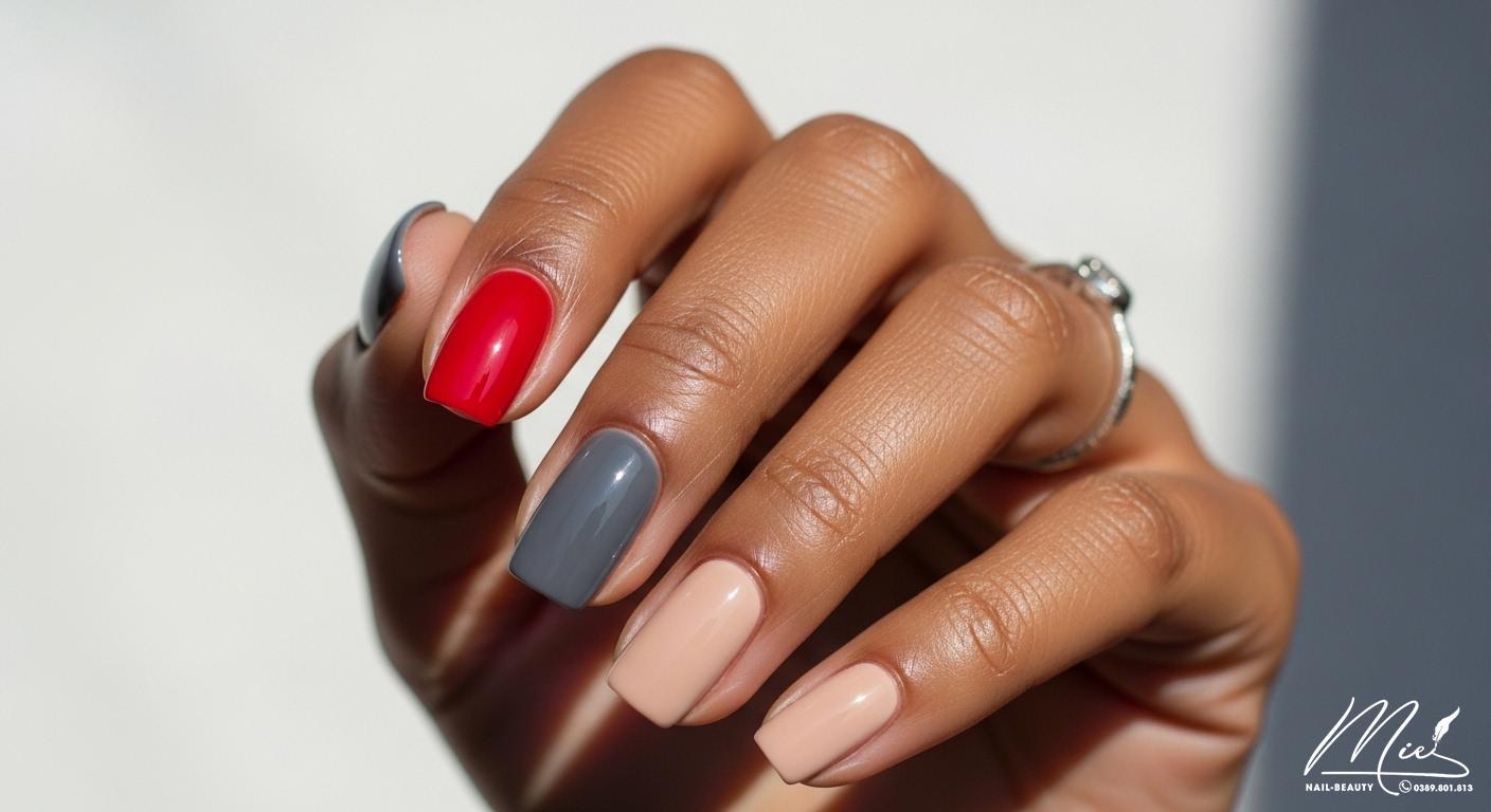 Màu móng tay hợp với da ngăm – Hướng dẫn chọn màu tôn da